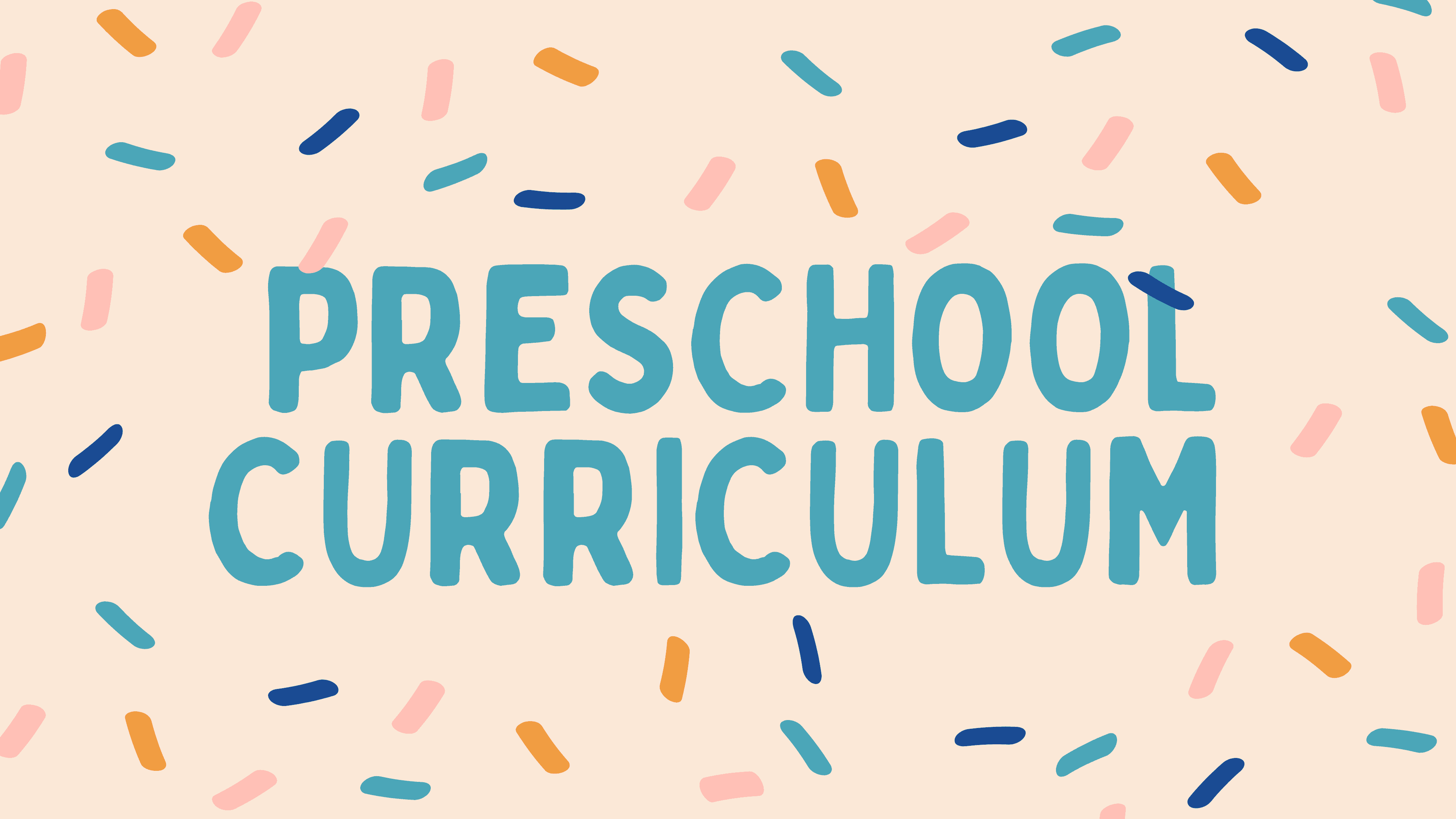 PreSchool - Orange Curriculum - Rock Creek Church